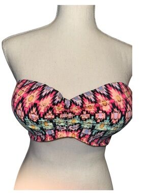 Victoria's Secret Strapless Bandeau Bikini Top (straps included) New! 36C
